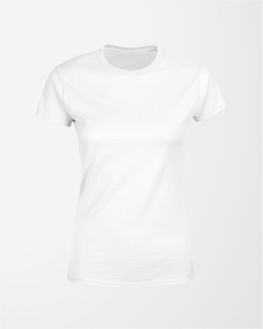 Camiseta Super Cotton - Básica Feminina Branca