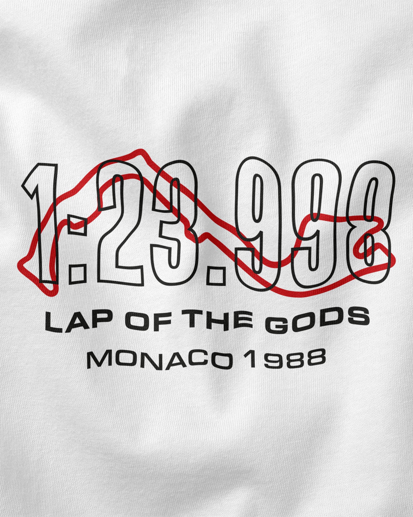 Camiseta Lap Of The Gods - Monaco - Branca