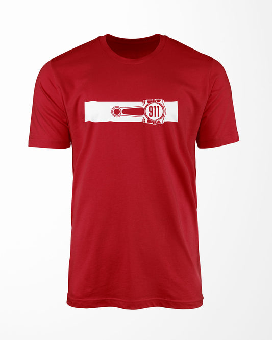 Camiseta 911 Parts | Vermelha