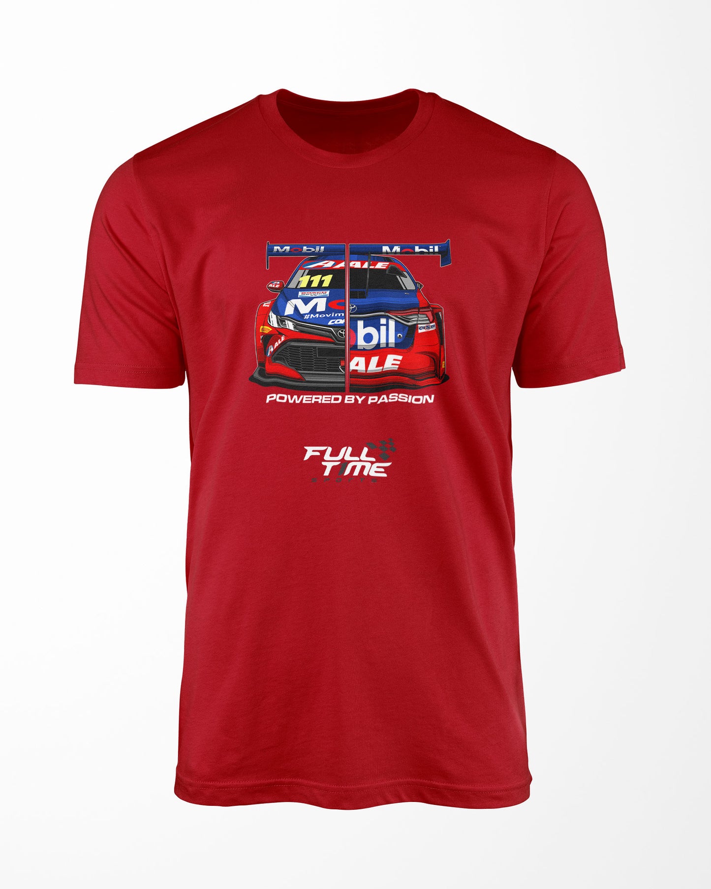 Camiseta Full Time Sports - Dual View | Vermelha